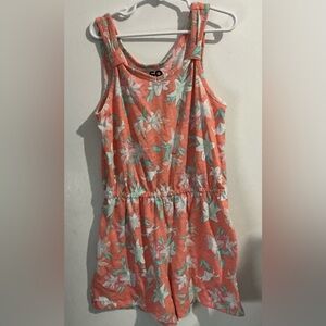 SO Coral Floral Kids Bodysuit